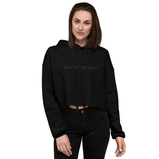 Bleeding Heart Womens Crop Hoodie