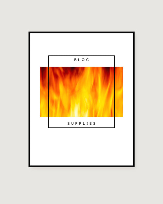 Element Art Print — Fire