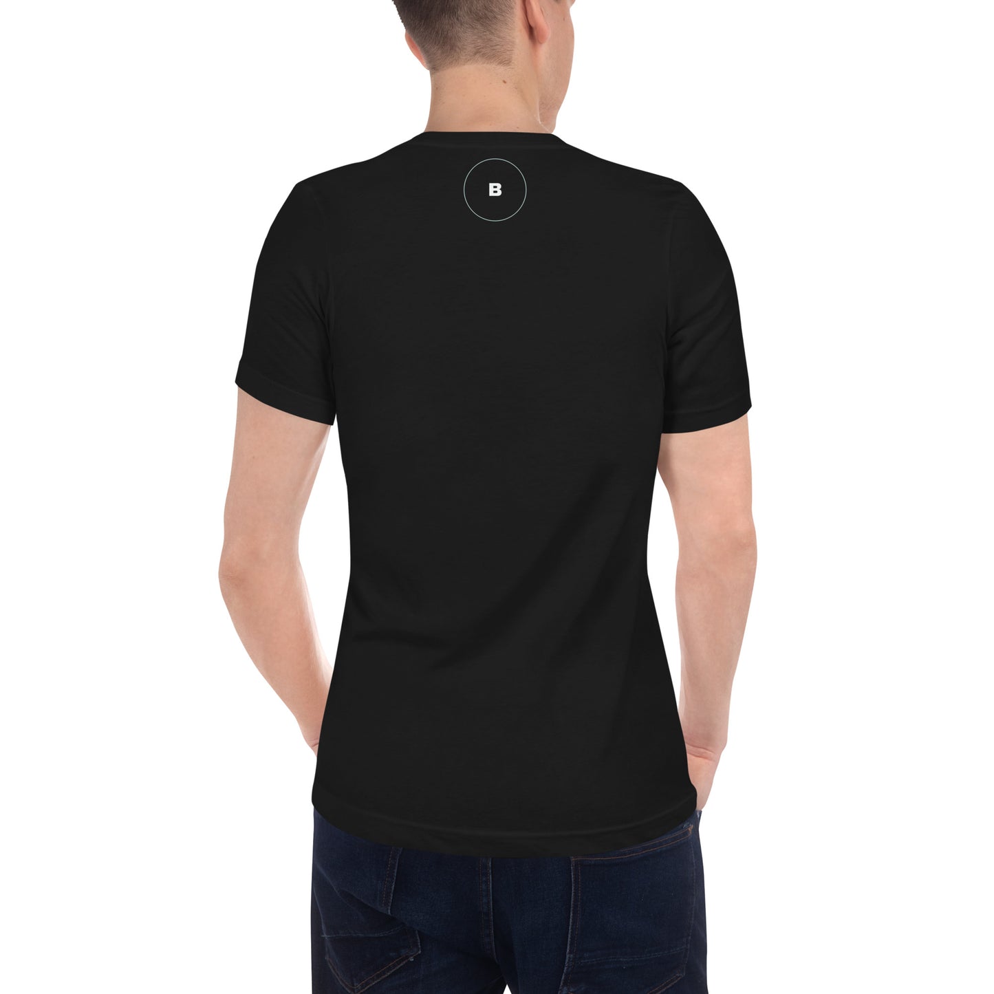 PS Unisex Short Sleeve V-Neck T-Shirt