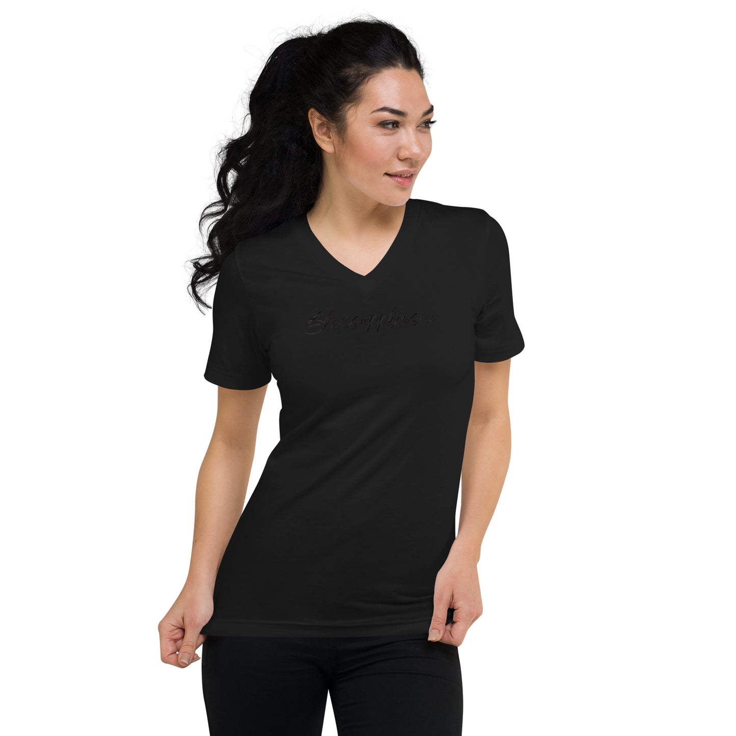 BLOC Signature Short Sleeve V-Neck T-Shirt