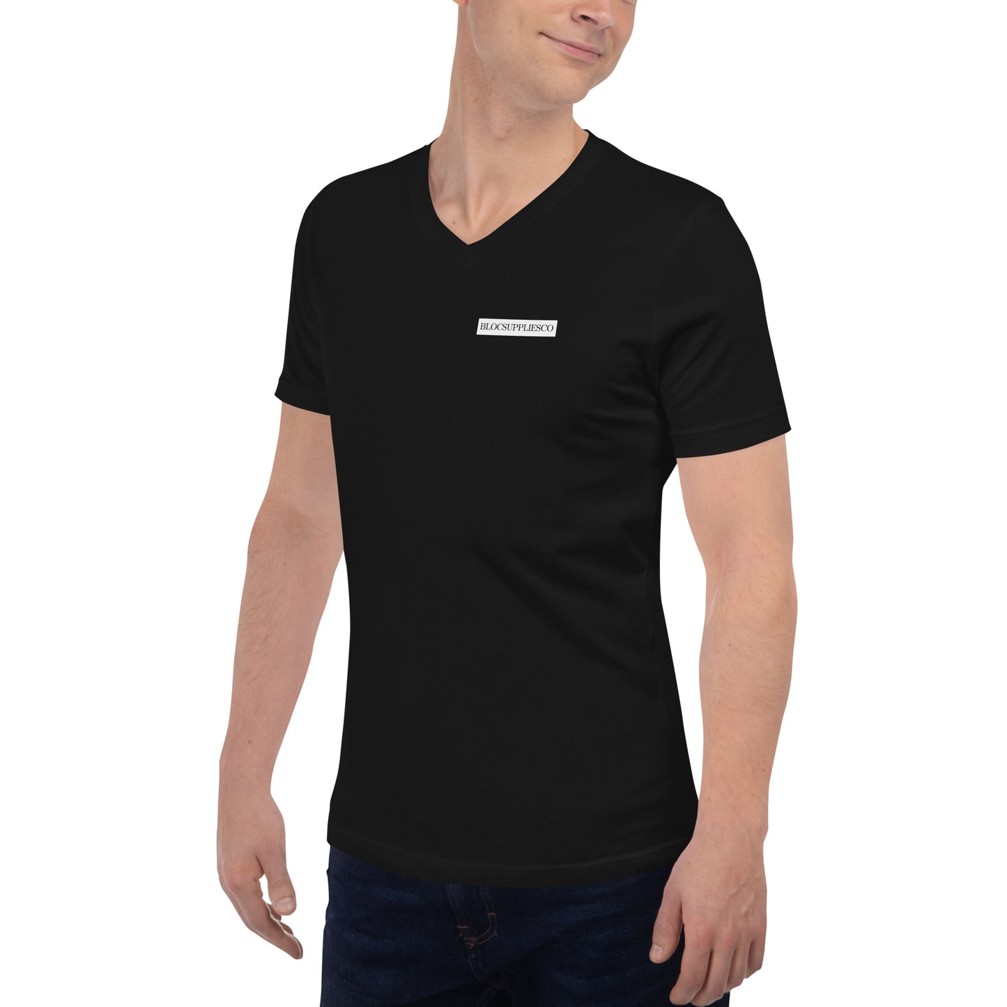 PS Unisex Short Sleeve V-Neck T-Shirt