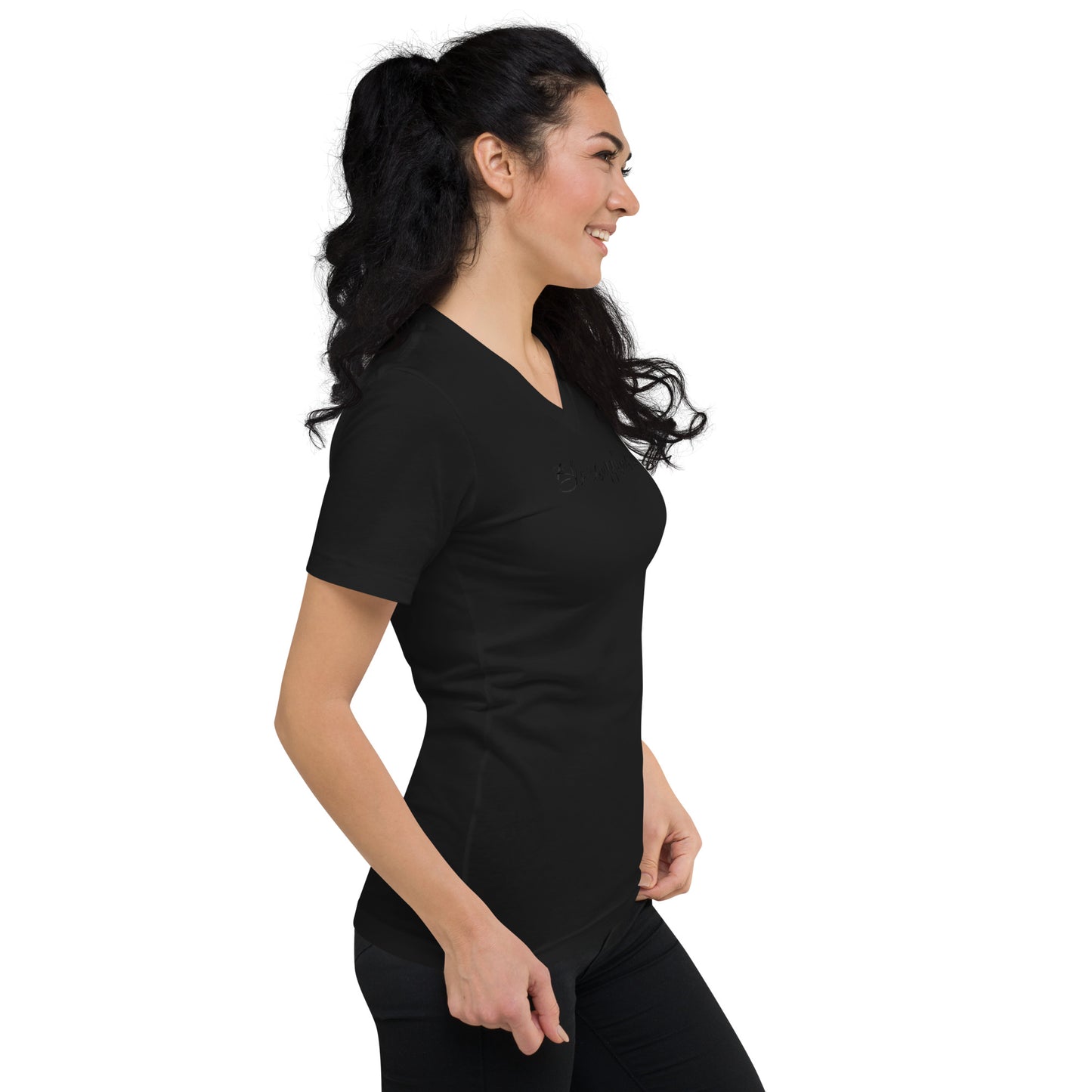 BLOC Signature Short Sleeve V-Neck T-Shirt