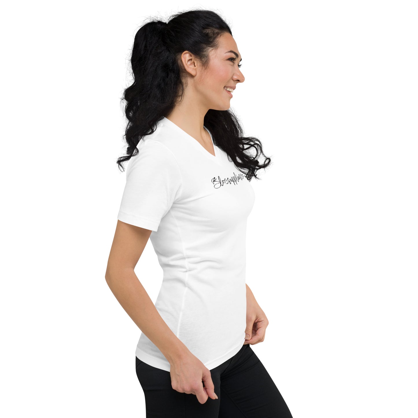 BLOC Signature Short Sleeve V-Neck T-Shirt