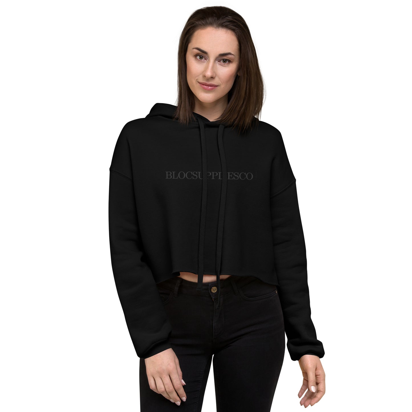 Bleeding Heart Womens Crop Hoodie
