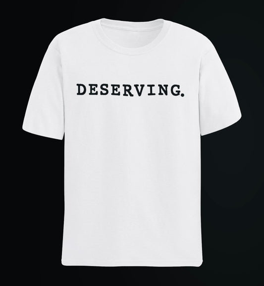 I AM. DeScript Tee-Deserving.