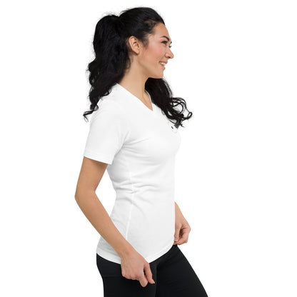 B. Ultrasoft Unisex Short Sleeve V-Neck T-Shirt