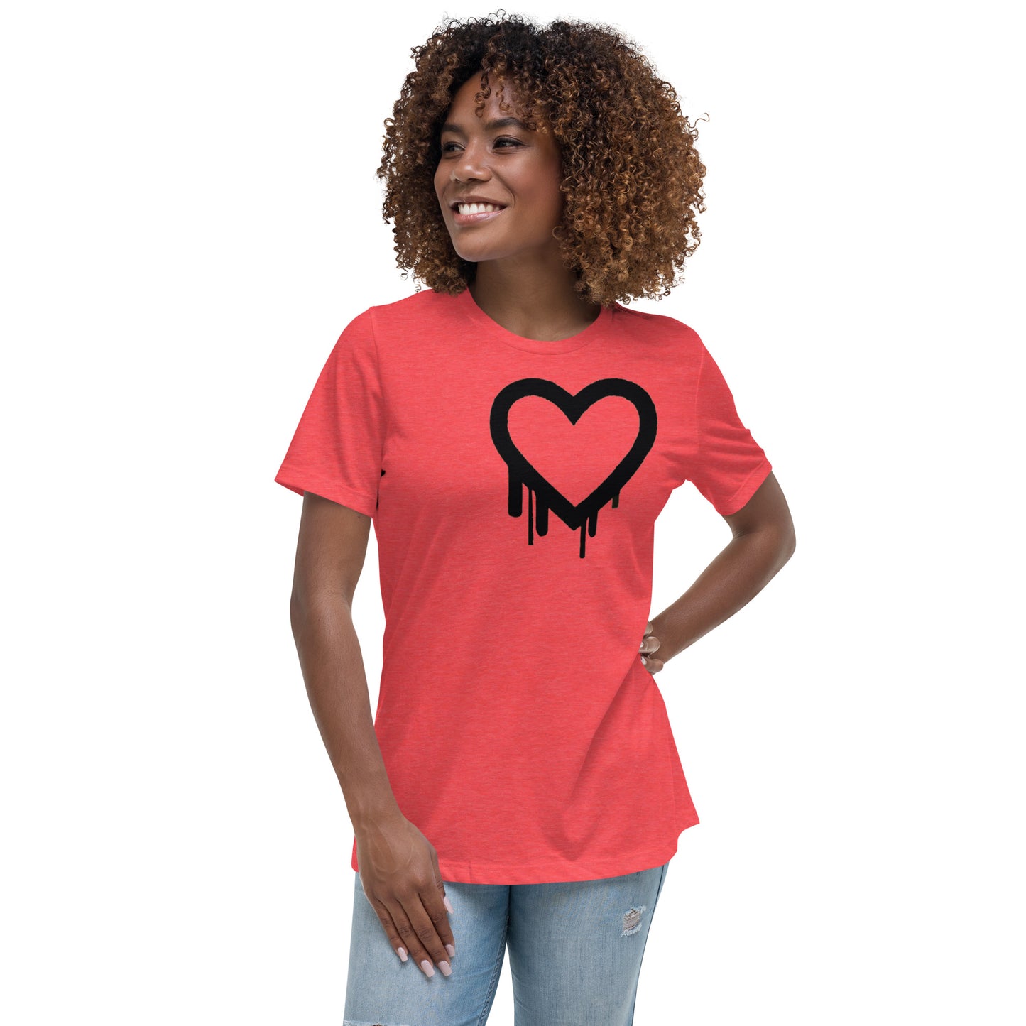 Bleeding Heart Women's Relaxed T-Shirt