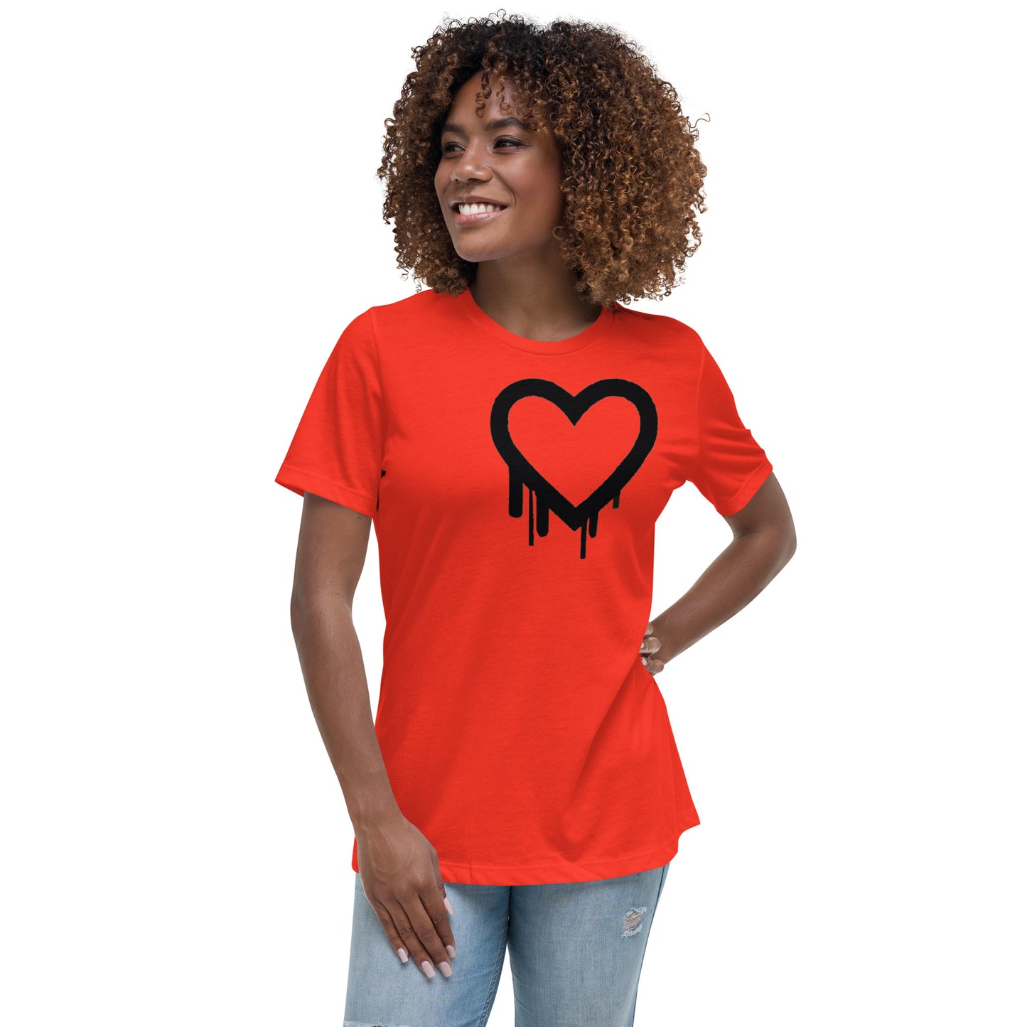 Bleeding Heart Women's Relaxed T-Shirt