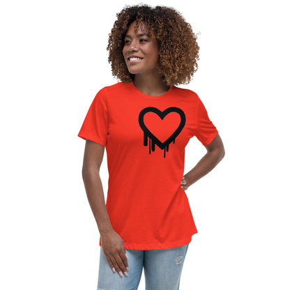Bleeding Heart Women's Relaxed T-Shirt