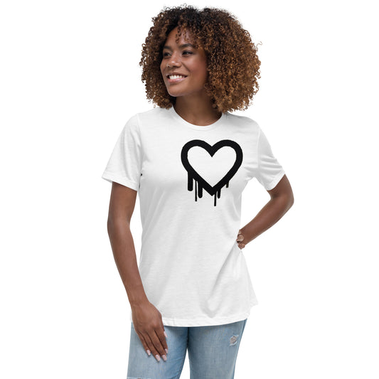 Bleeding Heart Women's Relaxed T-Shirt